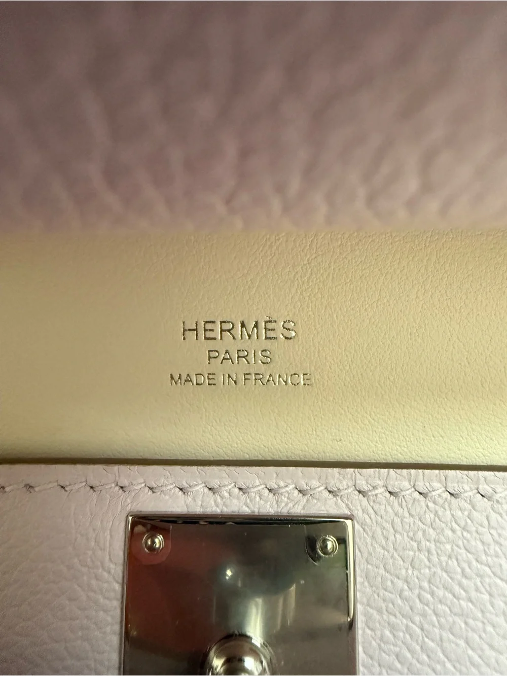 Hermes Mini Jypsiere Evercolor Mauve